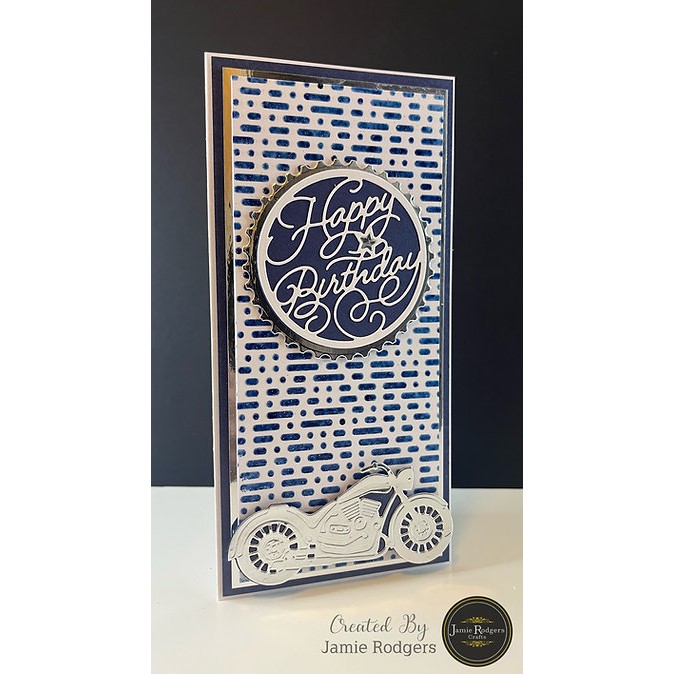 The Stencil Vault - Dot Dash DL Stencil