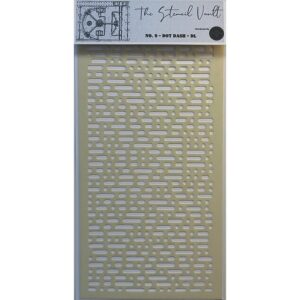 The Stencil Vault - Dot Dash DL Stencil