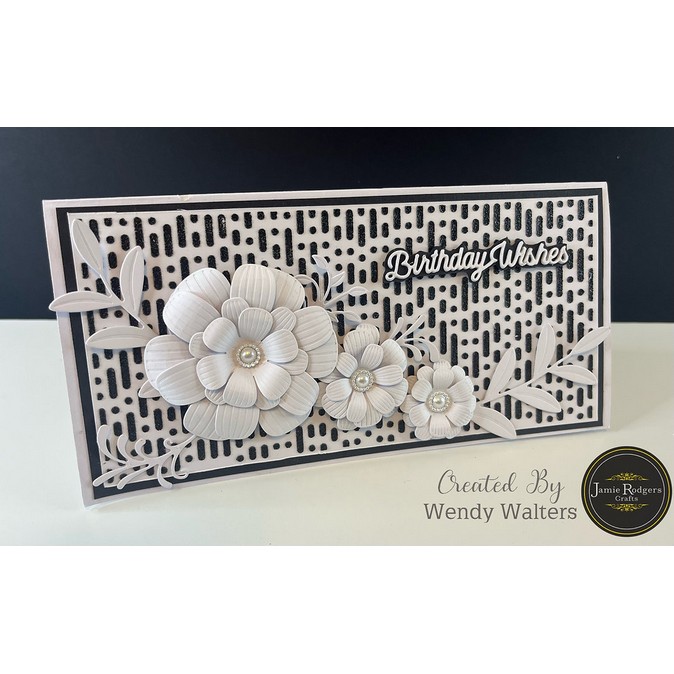 The Stencil Vault - Dot Dash DL Stencil - Image 3