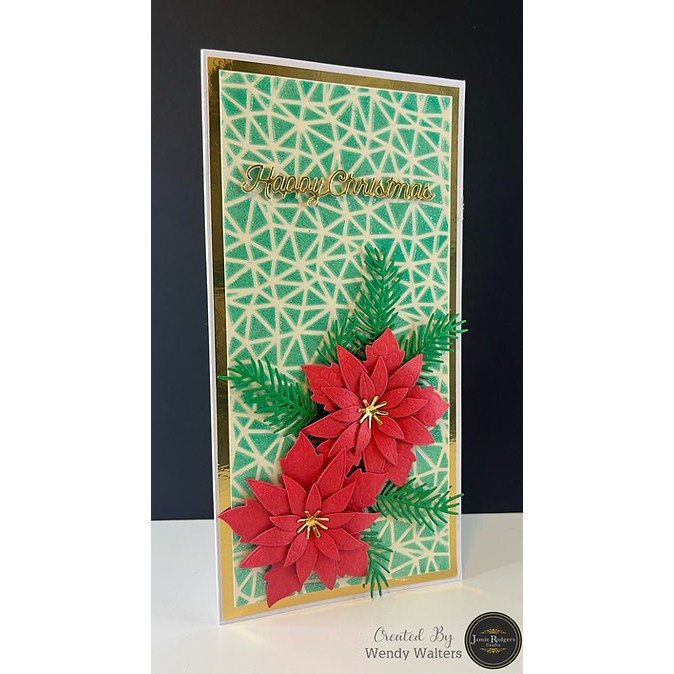 The Stencil Vault - Shattered Mirror DL Stencil - Image 3