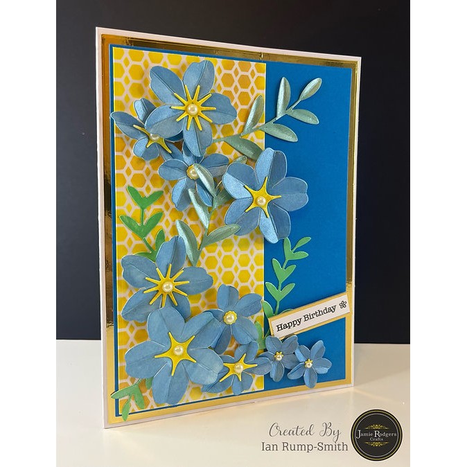 The Stencil Vault - Layered Honeycomb DL Stencil