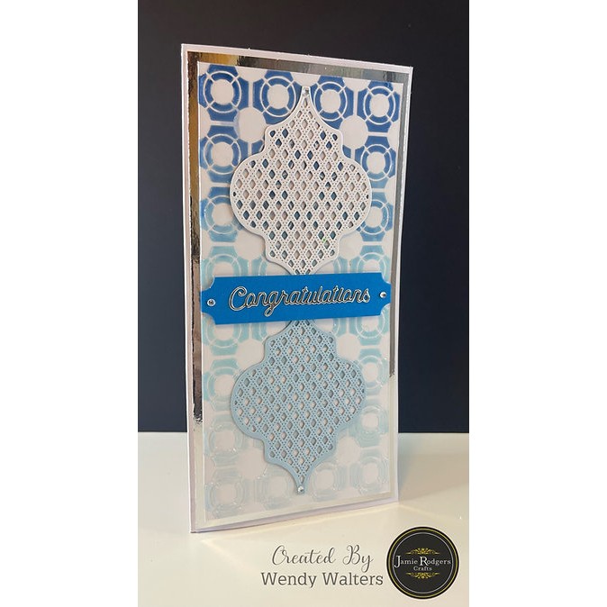 The Stencil Vault - Tiled Floor DL Stencil - Image 4