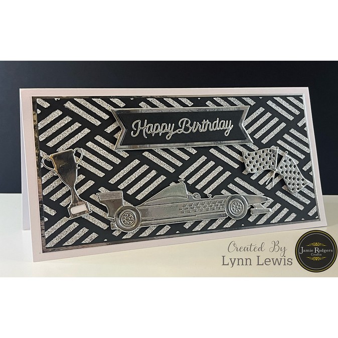 The Stencil Vault - Sliced Diamonds DL Stencil - Image 4