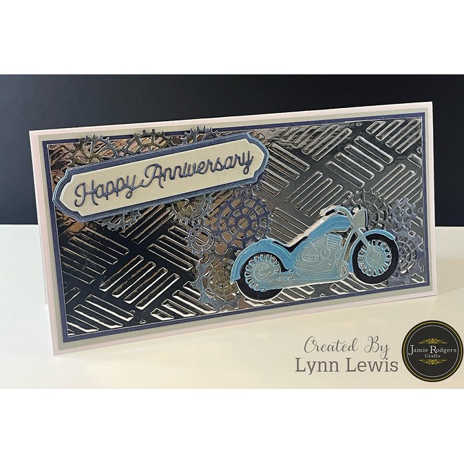 The Stencil Vault - Sliced Diamonds DL Stencil - Image 3