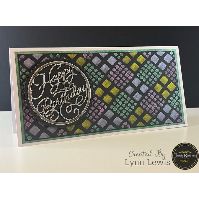 The Stencil Vault - Diamond Lattice DL Stencil