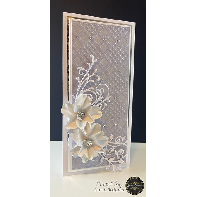 The Stencil Vault - Diamond Lattice DL Stencil - Image 4