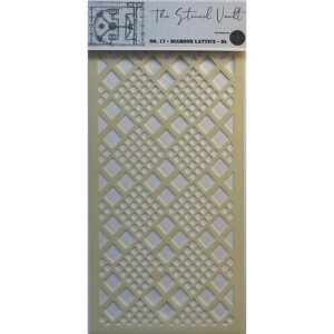 The Stencil Vault - Diamond Lattice DL Stencil