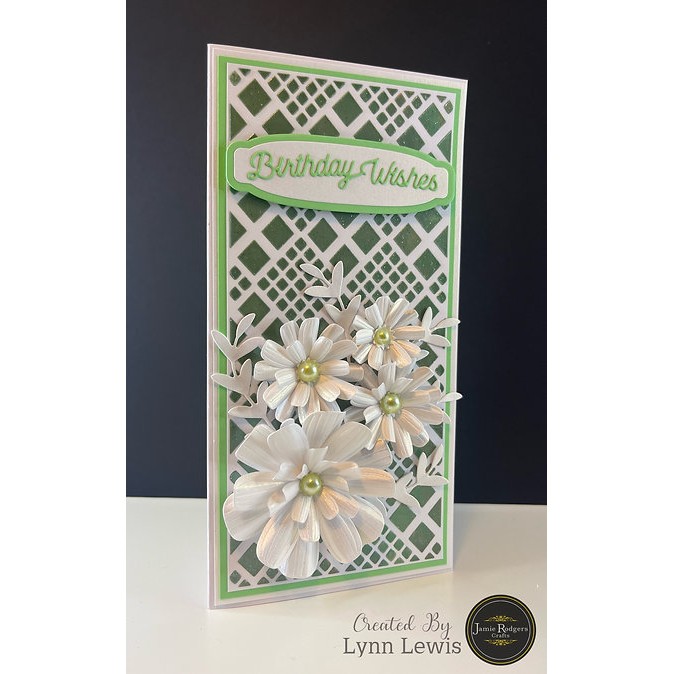 The Stencil Vault - Diamond Lattice DL Stencil - Image 3