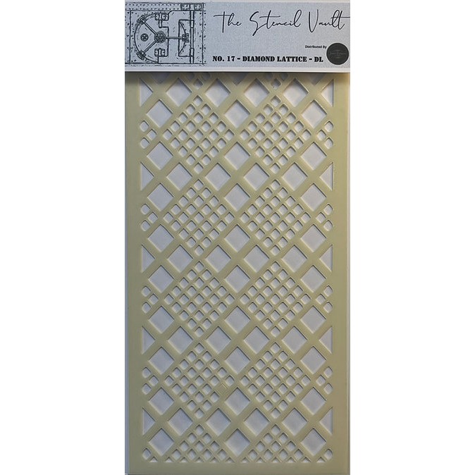 The Stencil Vault - Diamond Lattice DL Stencil