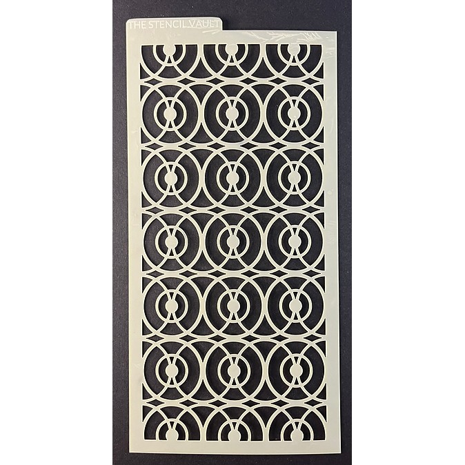 The Stencil Vault - Layered Rings DL Stencil - Image 2