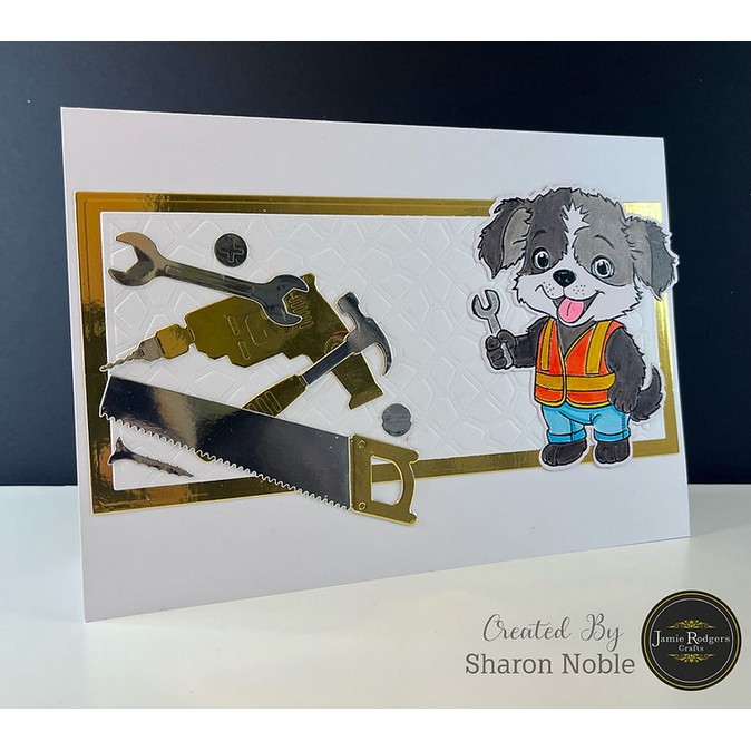 The Stencil Vault - Patio Paving DL Stencil - Image 4