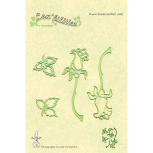 Lea-bilities Cutting and Embossing Die - Rose
