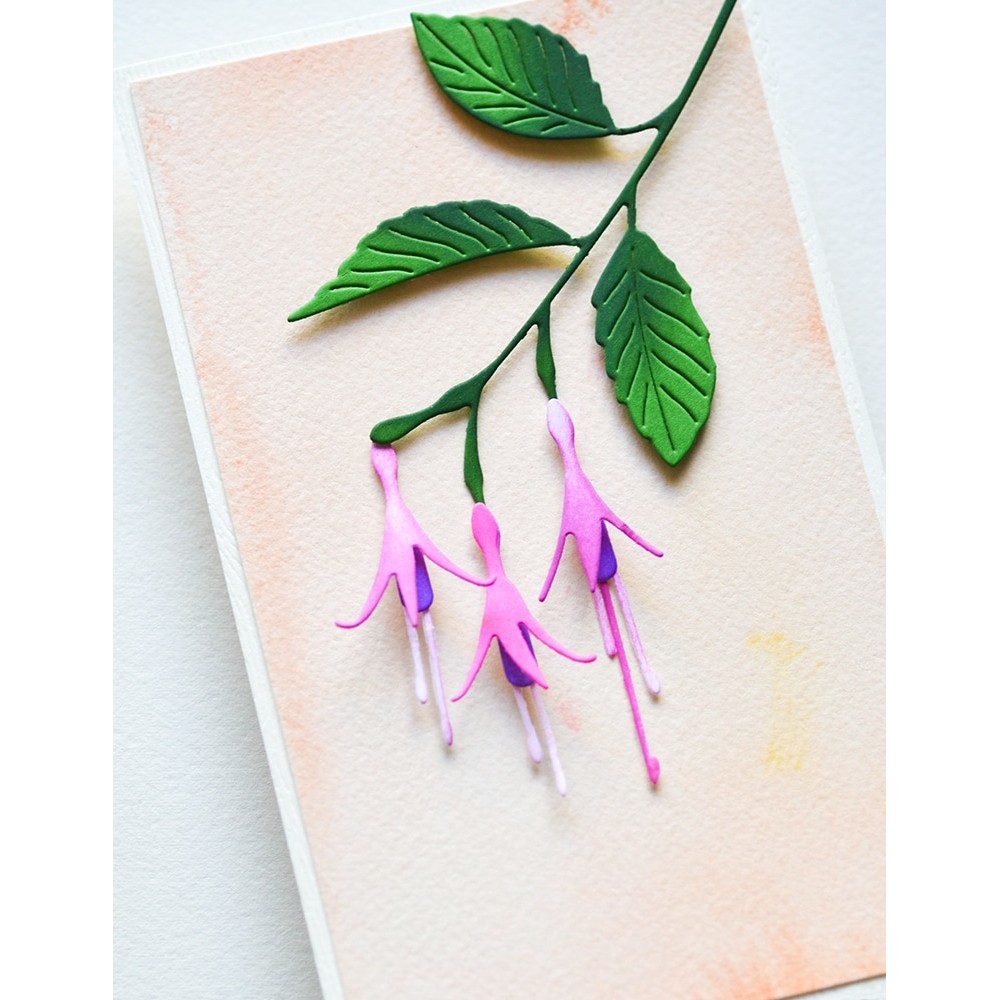 Memory Box - Hardy Fuchsia Buds craft die