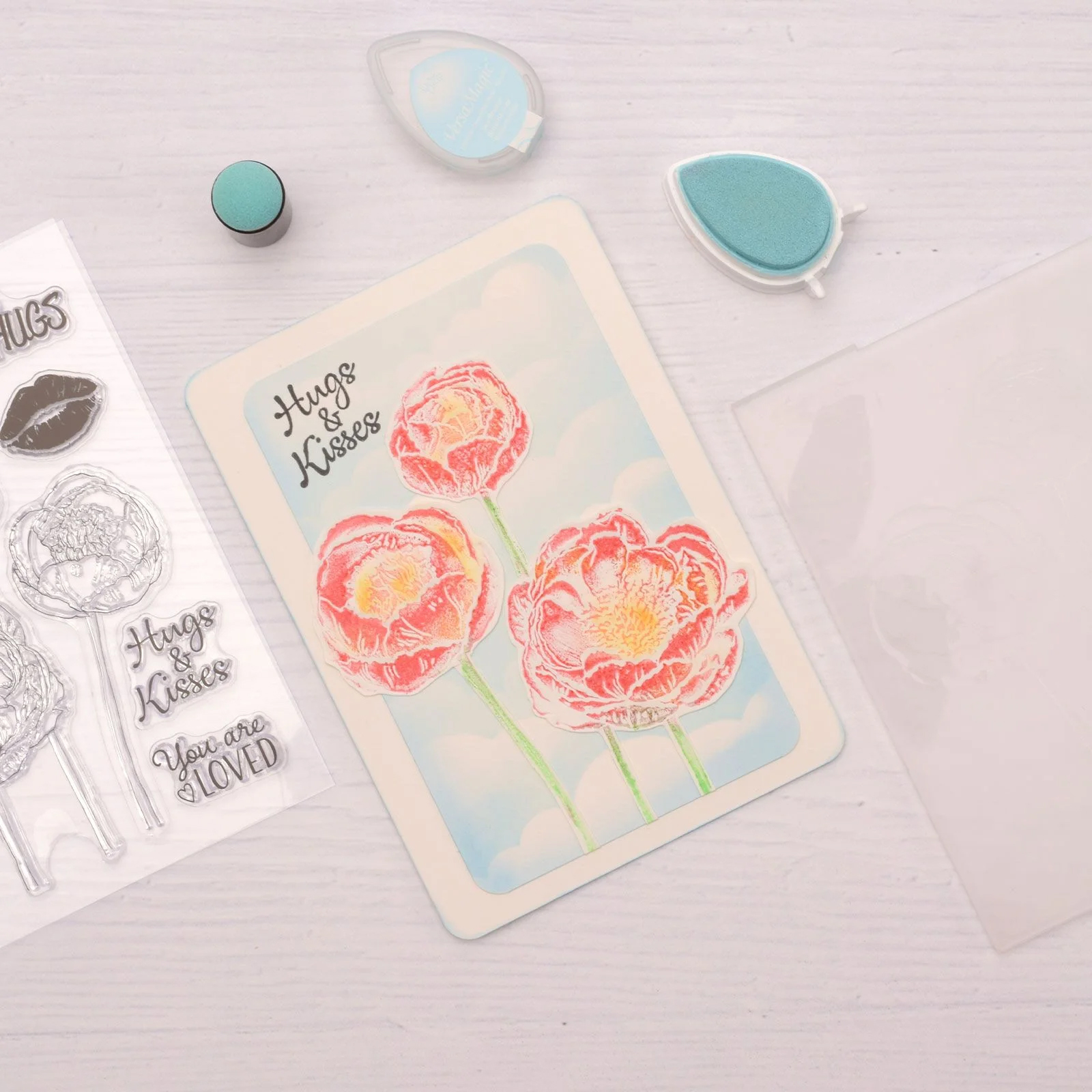 Nellie's Choice 3D Embossing Folder - Flowers