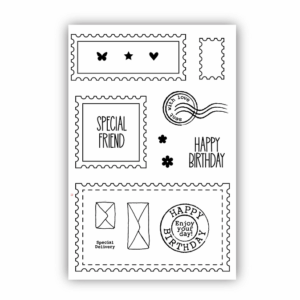 Julie Hickey Designs Postage & More! A6 Stamp Set