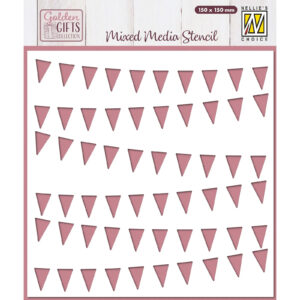 Nellie's Choice Stencil - Background Banners