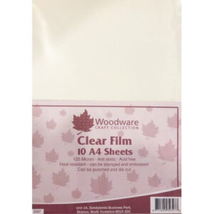 Woodware Clear Acetate Sheets