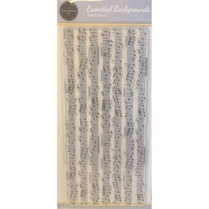 Jamie Rodgers Crafts - Sheet Music DL Clear Stamp