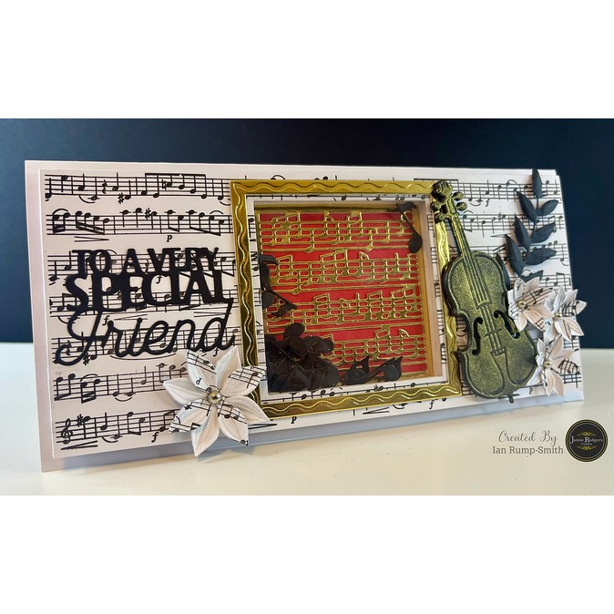 Jamie Rodgers Crafts - Sheet Music DL Clear Stamp