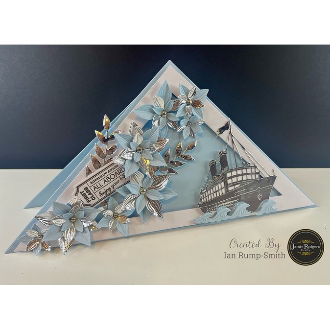 Jamie Rodgers Crafts - Plain Right Angled Triangles Die Set - Image 3