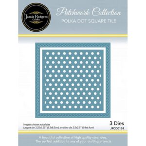Jamie Rodgers Crafts - Polka Dot Square Tile Die Set