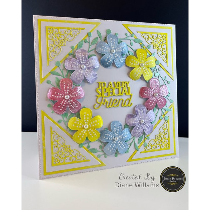 Jamie Rodgers Crafts - Button Blooms Craft Die - Image 4