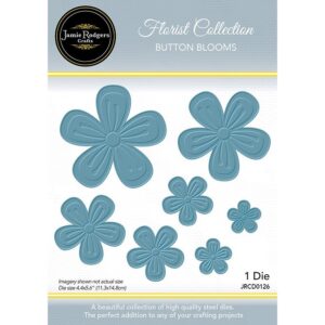 Jamie Rodgers Crafts - Button Blooms Craft Die
