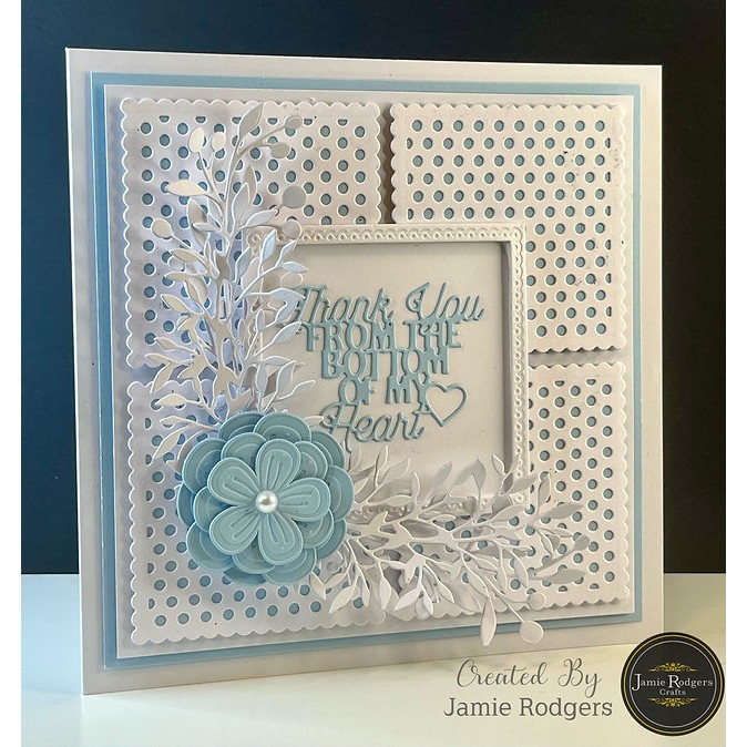 Jamie Rodgers Crafts - Thank You From The Bottom Of My Heart Die Set - Image 2