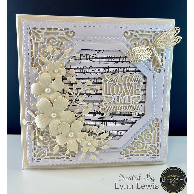 Jamie Rodgers Crafts - Sent With Love And Sympathy Die Set - Image 2