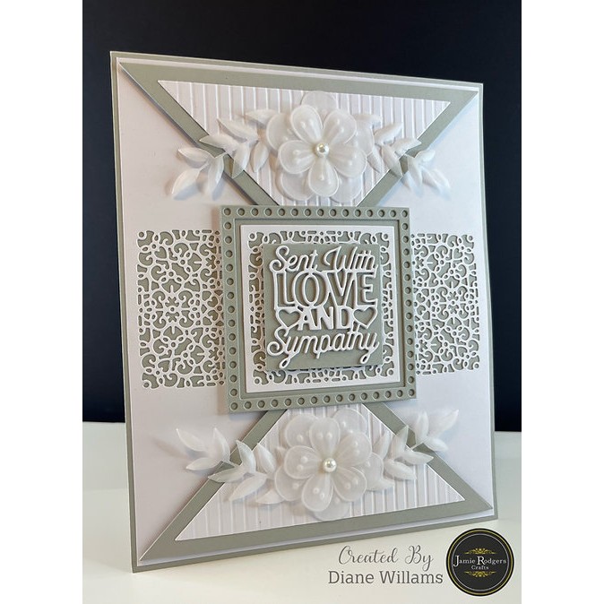 Jamie Rodgers Crafts - Sent With Love And Sympathy Die Set - Image 5