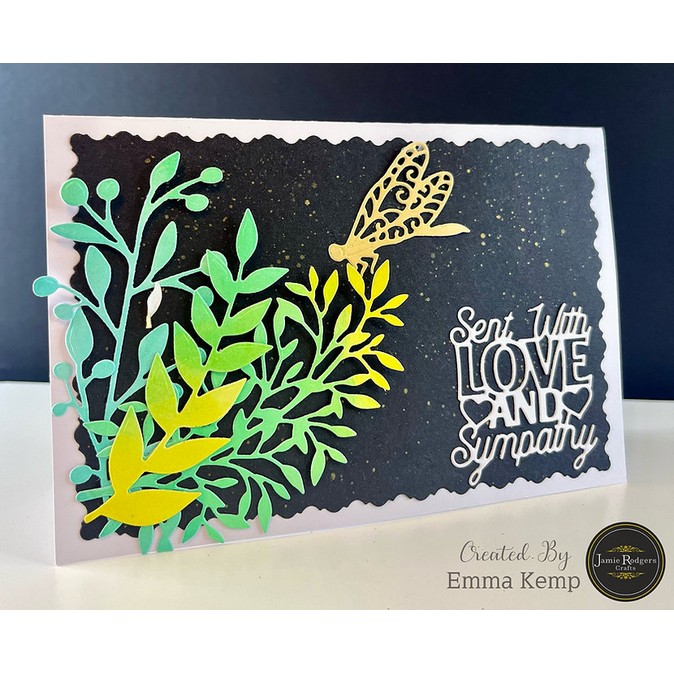 Jamie Rodgers Crafts - Sent With Love And Sympathy Die Set