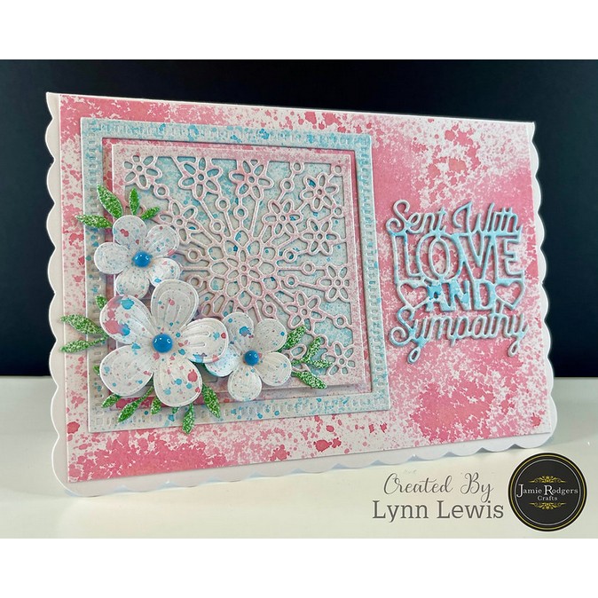 Jamie Rodgers Crafts - Sent With Love And Sympathy Die Set - Image 3