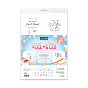 Katy Sue Designs - Birthday Selection Peelables, 72 Stickers