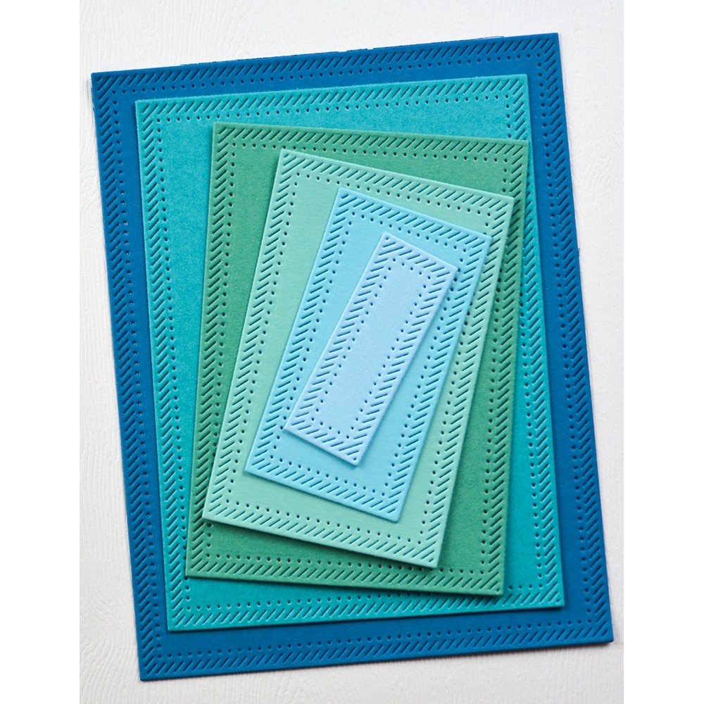 Memory Box - Heritage Rectangle Frames craft die