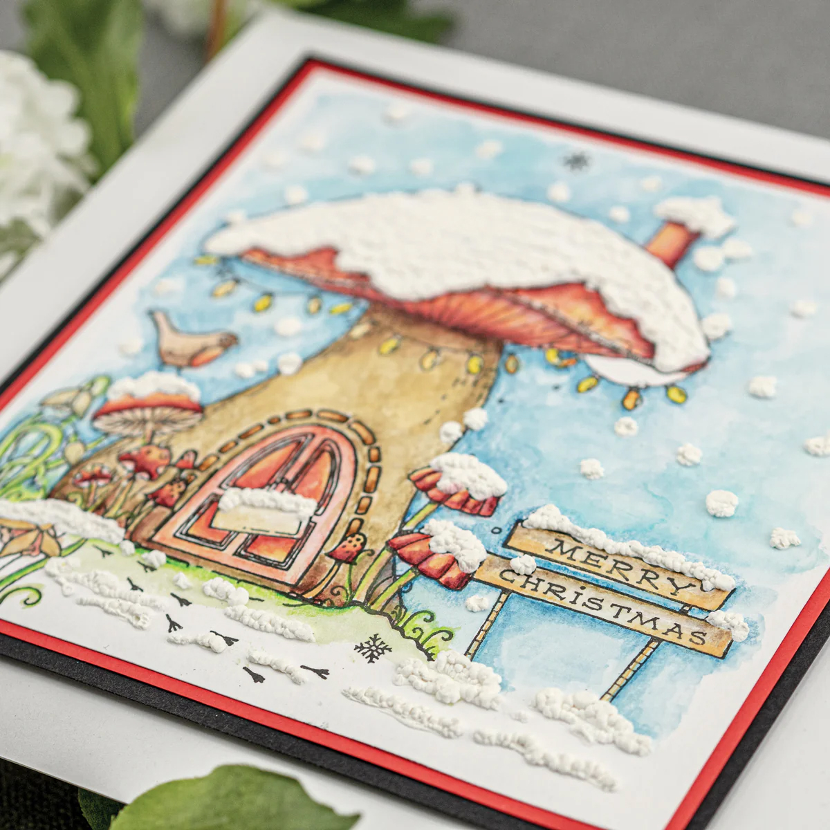 Cosmic Shimmer Fluffy Stuff Snow White 30ml