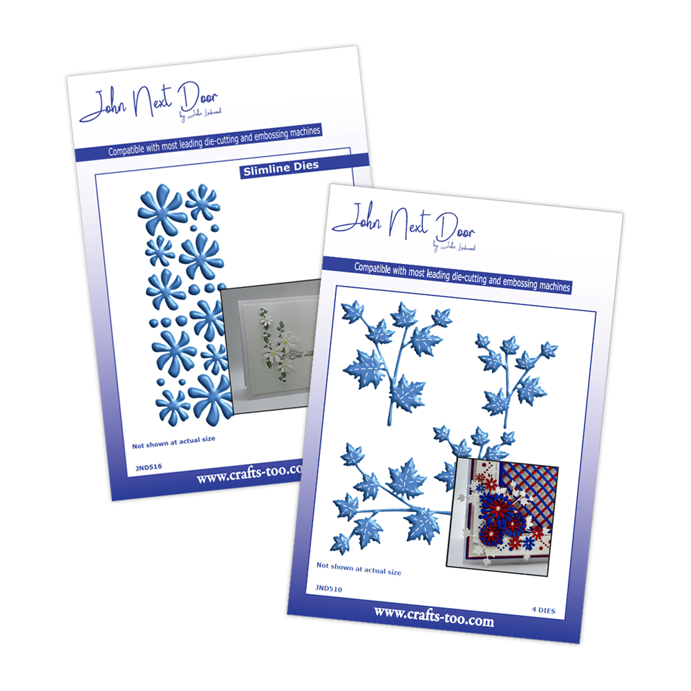 John Next Door Vine Leaves & Crazy Daisy set