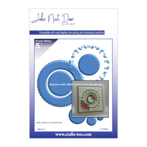 John Next Door Scalloped Wreath