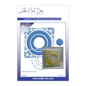 John Next Door Sea Holly Wreath