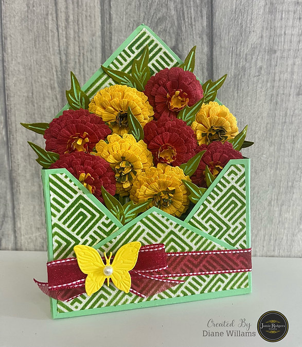 Jamie Rodgers Crafts Honey Crushed Velvet Paper