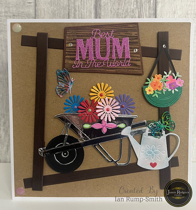 Jamie Rodgers Crafts Wheelbarrow Craft Die Set - Image 8