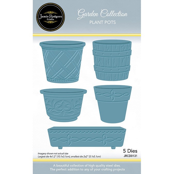 Jamie Rodgers Crafts Plant Pots Craft Die Set