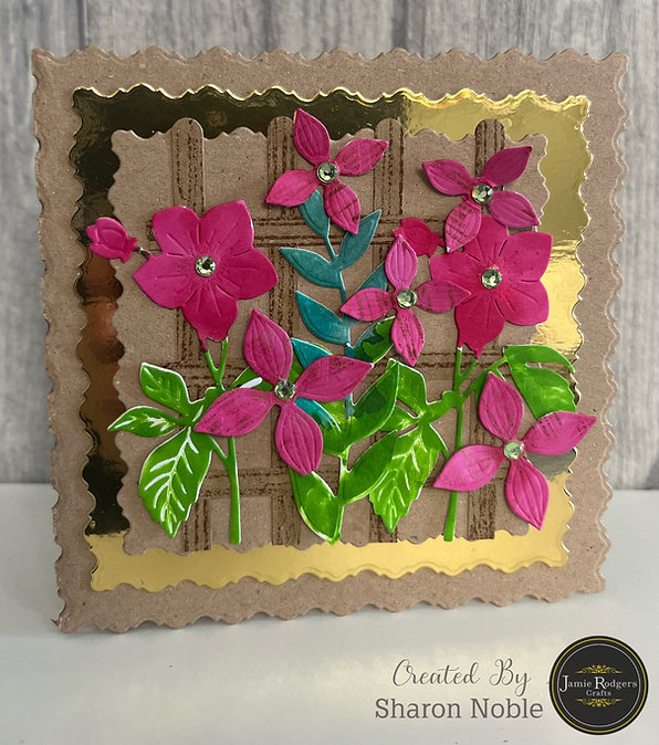 Jamie Rodgers Crafts Hellebore Blooms Craft Die Set