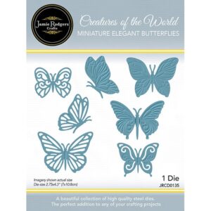Jamie Rodgers Crafts Miniature Elegant Butterflies Die