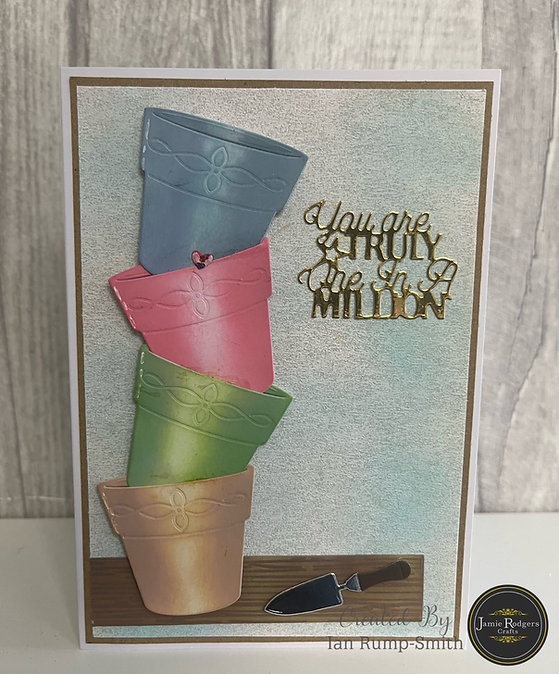 Jamie Rodgers Crafts You Are Truly One In A Million Die