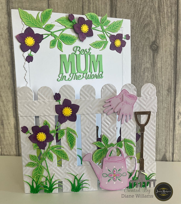 Jamie Rodgers Crafts Best Mum In The World Craft Die - Image 4