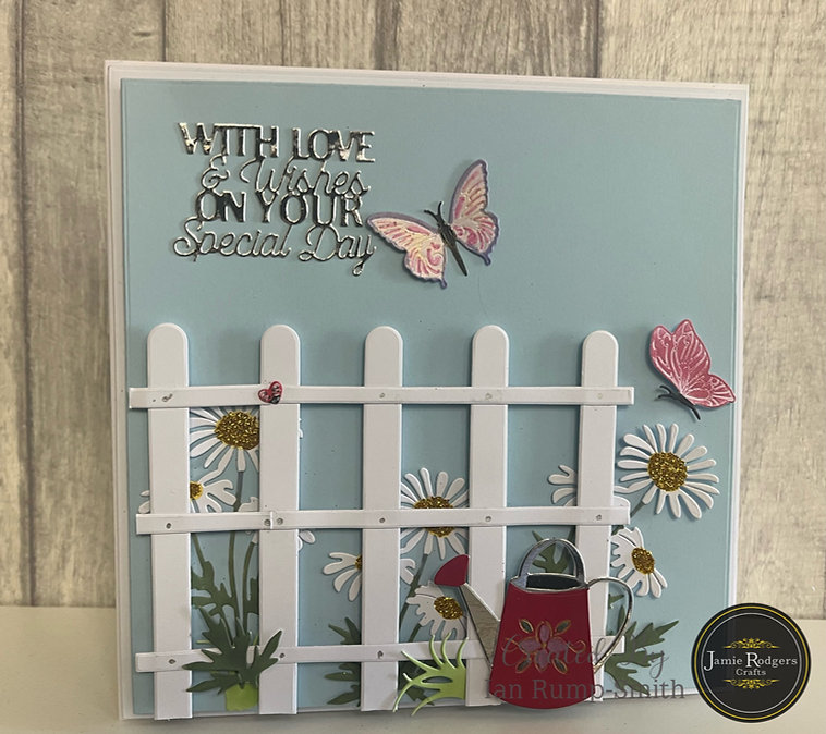 Jamie Rodgers Crafts Picket Fence Craft Die Set