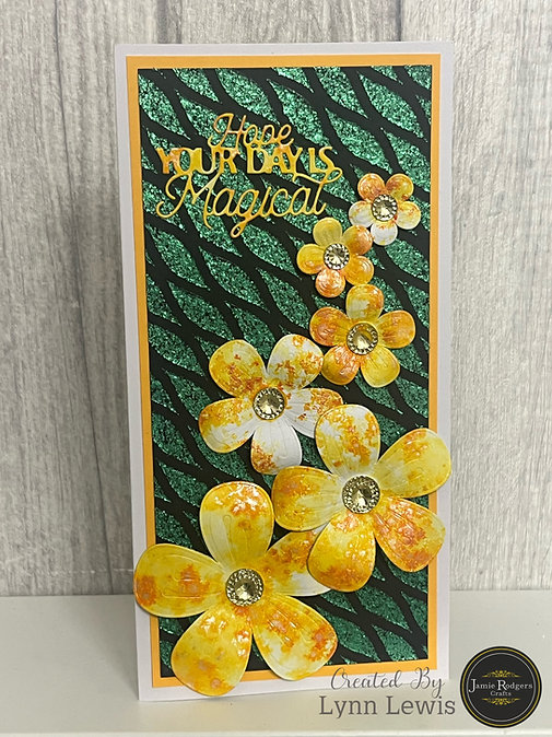 Jamie Rodgers Crafts Enchanted Sprinkles Golden Yellow 18ml - Image 3