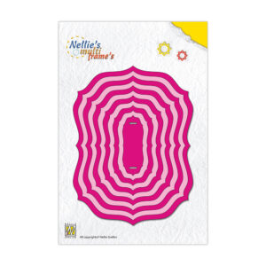 Nellie's Choice Multi Frame Dies - Christmas Frames Oval