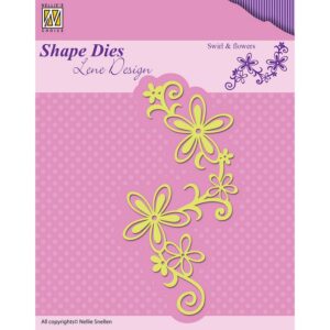 Nellie’s Choice Shape Dies - Swirl & Flowers
