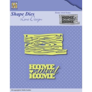 Nellie’s Choice Shape Dies - Home Sweet Home